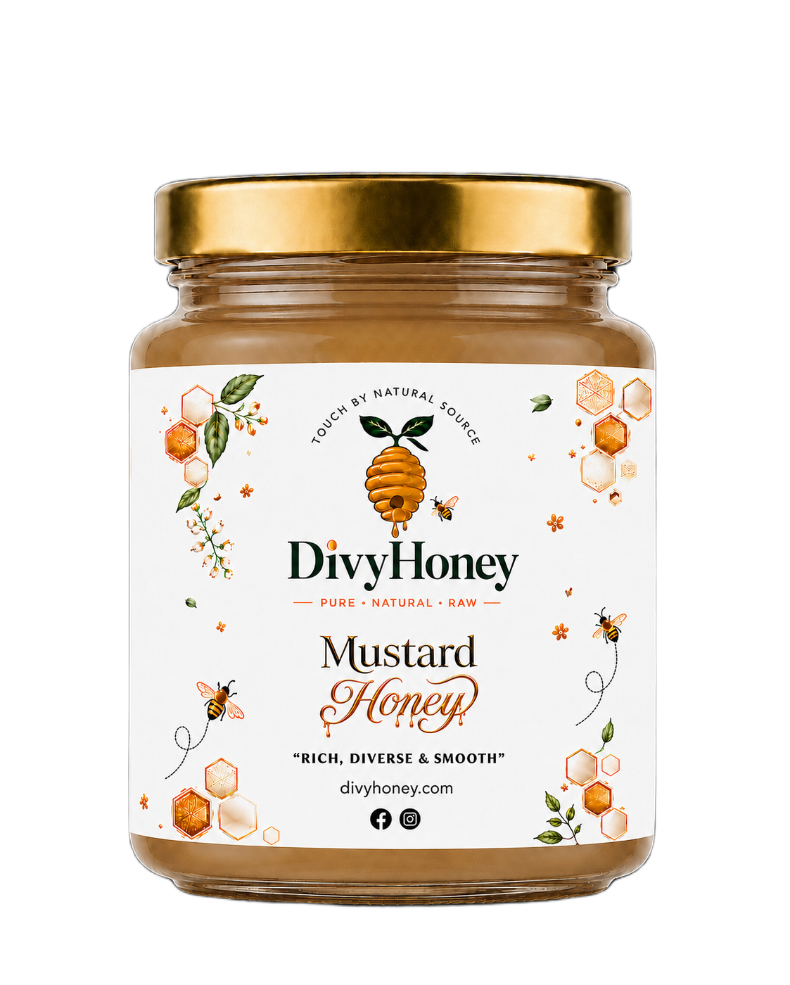 Mustard Honey at Divy Bee Shop Rajkot
