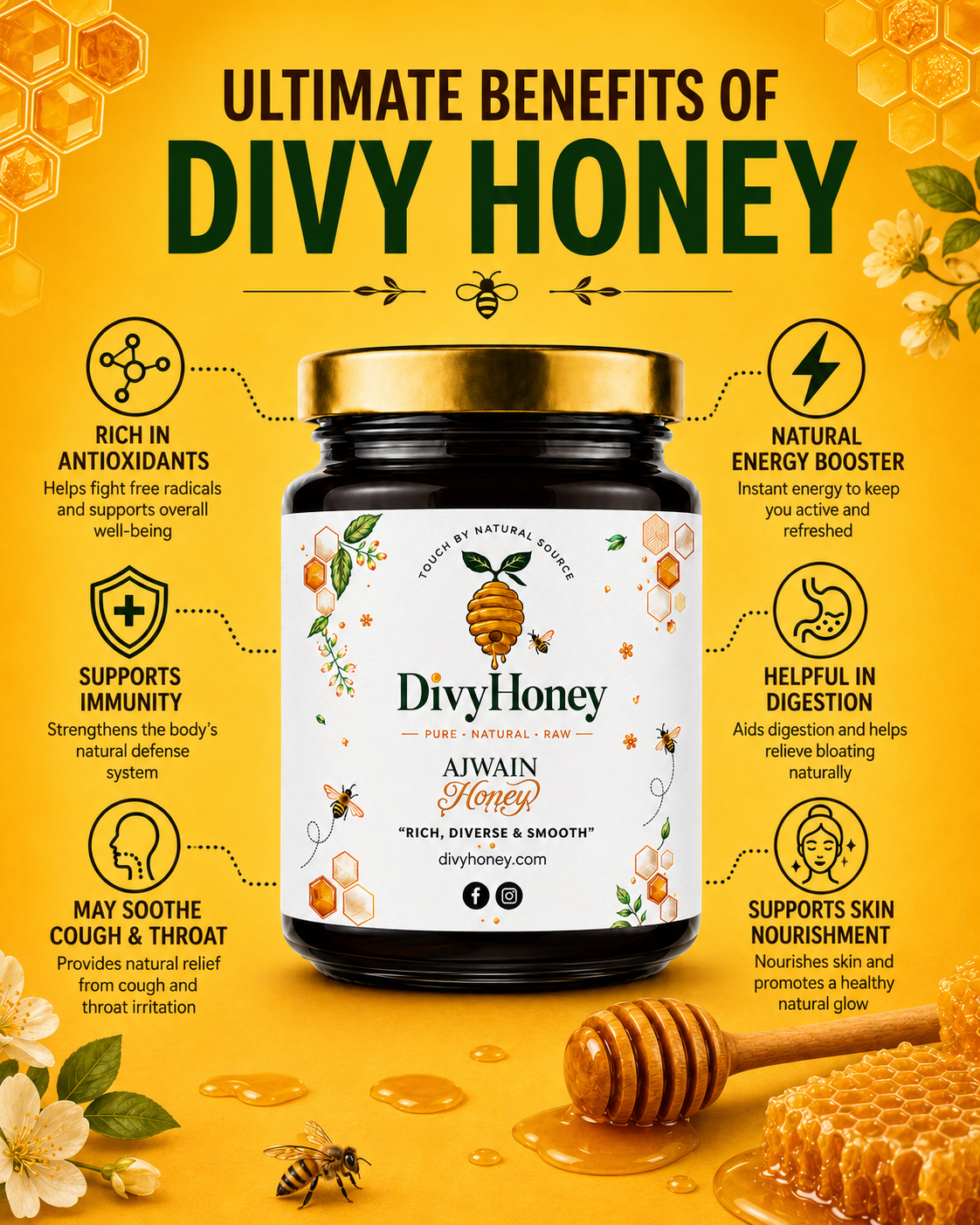 Ajwain Honey gallery photo thumbnail