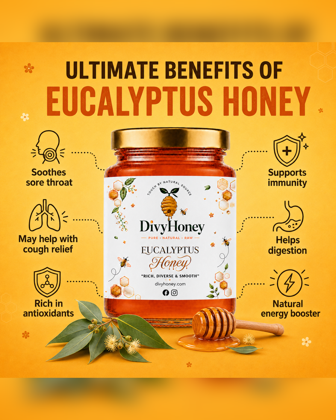 Eucalyptus Honey gallery photo thumbnail