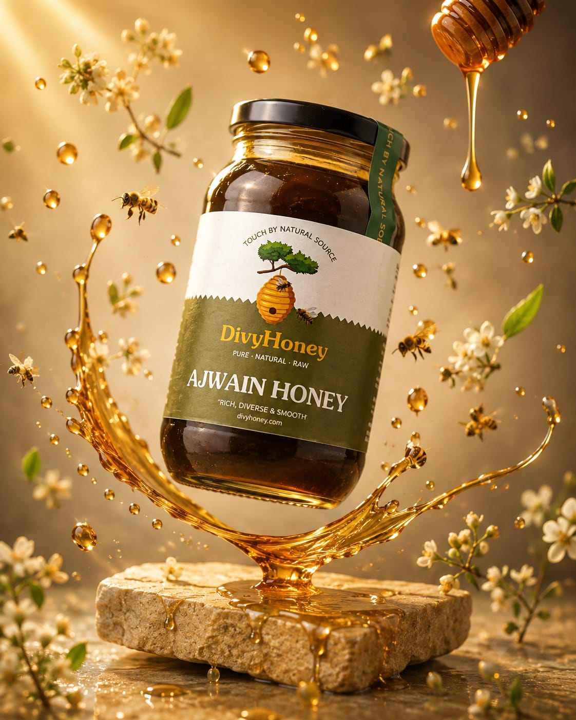 Ajwain Honey